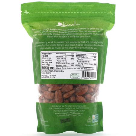可可, 超級食品: Kevala, Organic Raw Whole Cacao Beans, 16 oz (454 g)