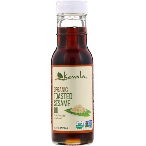 Kevala, Organic Toasted Sesame Oil, 8 fl oz (236 ml) Review