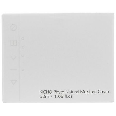 K-美容保濕霜, 乳霜: Kicho, Phyto Natural Moisture Cream, 1.69 fl oz (50 ml)