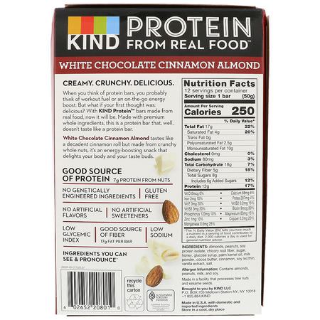 KIND Bars Soy Protein Bars - 大豆蛋白棒, 蛋白棒, 核仁巧克力餅, 餅乾