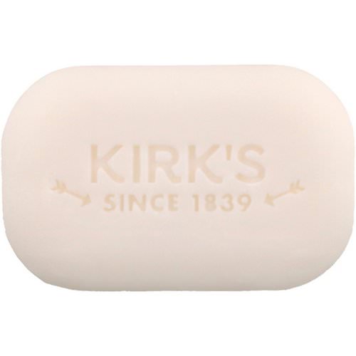 Kirk's, 100% Premium Coconut Oil Gentle Castile Soap, Fragrance Free, 3 Bars, 4 oz (113 g) Each Review