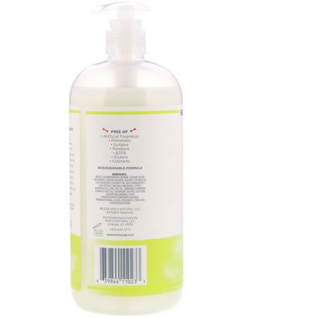 洗髮, 護髮: Kirk's, 3-in-1 Head to Toe Nourishing Cleanser, Juniper & Lime, 32 fl oz (946 ml)