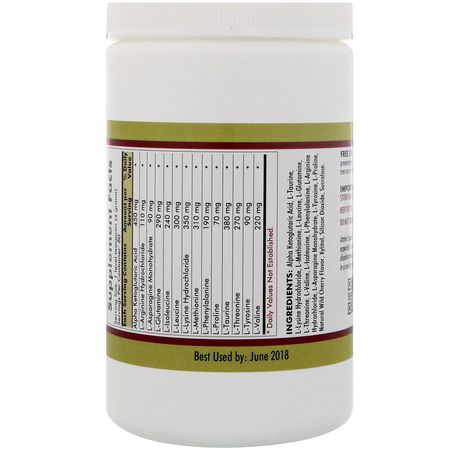 氨基酸: Kirkman Labs, Amino Support Powder, 8.4 oz (240 g)