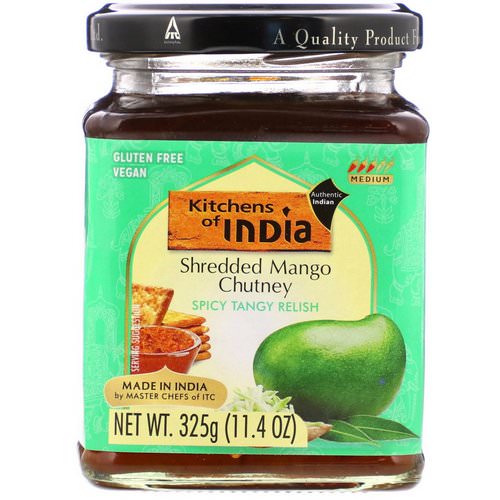 Kitchens of India, Shredded Mango Chutney, 11.4 oz (325 g) Review
