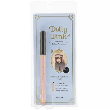 眼線筆, 眼睛: Koji, Dolly Wink, Pencil Eyeliner, Black, 1 Count
