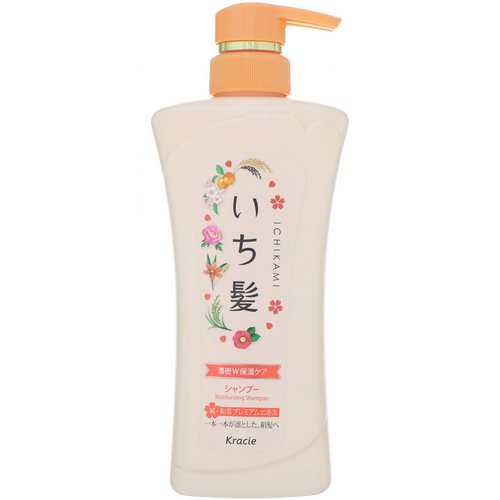 Kracie, Ichikami, Moisturizing Shampoo, 16.2 fl oz (480 ml) Review