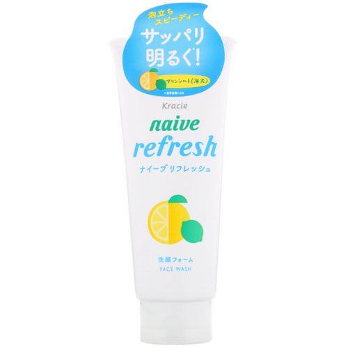 Kracie, Naive, Face Wash, Refresh, 4.5 oz (130 g) Review