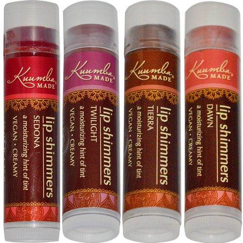 Kuumba Made, Lip Shimmers, 4 Pack, .15 oz (4.25 g) Each Review