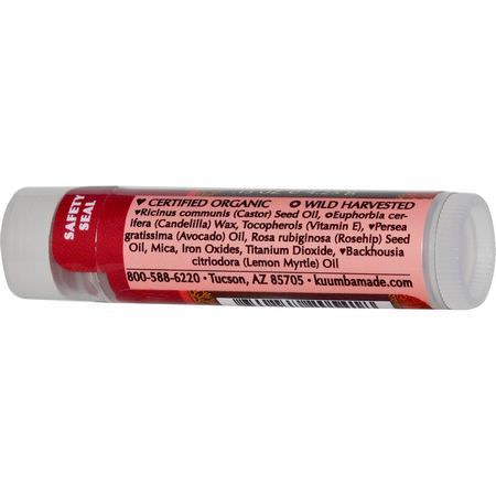 有色, 潤唇膏: Kuumba Made, Lip Shimmers, Sedona, 0.15 oz (4.25 g)
