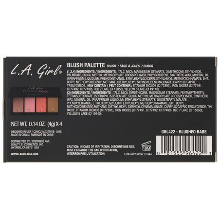 L.A. Girl Blush Makeup Gifts - 妝容, 腮紅, 臉部, 化妝