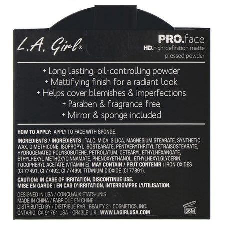L.A. Girl Powder Setting Spray - 定型噴霧, 粉末, 面部, 化妝