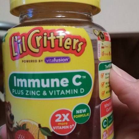 L'il Critters Children's Vitamin C Cold Cough Flu - 流感, 咳嗽, 感冒, 補品