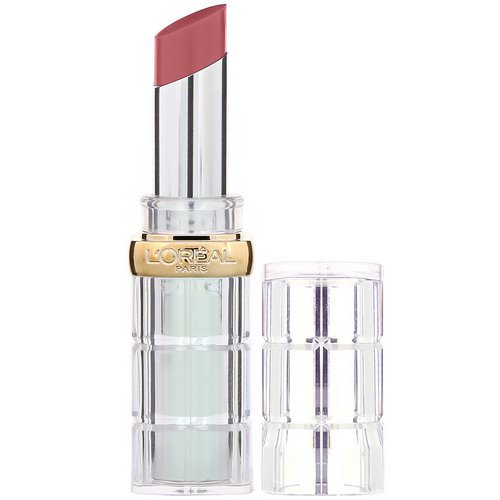 L'Oreal, Color Rich Shine Lipstick, 904 Varnished Rosewood, 0.1 oz (3 g) Review
