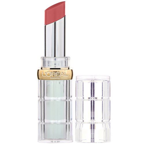 L'Oreal, Color Rich Shine Lipstick, 910 Shining Peach, 0.1 oz (3 g) Review