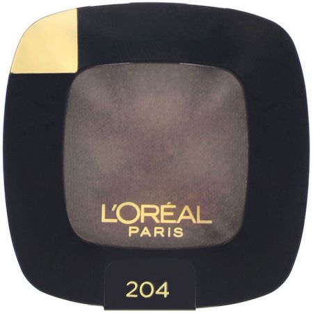 眼影, 眼睛: L'Oreal, Color Riche Eye Shadow, 204 Quartz Fume, .12 oz (3.5 g)