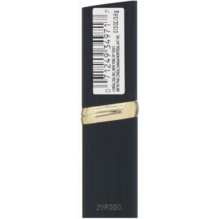 唇膏, 嘴唇: L'Oreal, Colour Riche Matte Lipstick, 800 Matte-Caron, .13 oz (3.6 g)