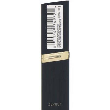 唇膏, 嘴唇: L'Oreal, Colour Riche Matte Lipstick, 802 Matte-Sterpiece, .13 oz (3.6 g)