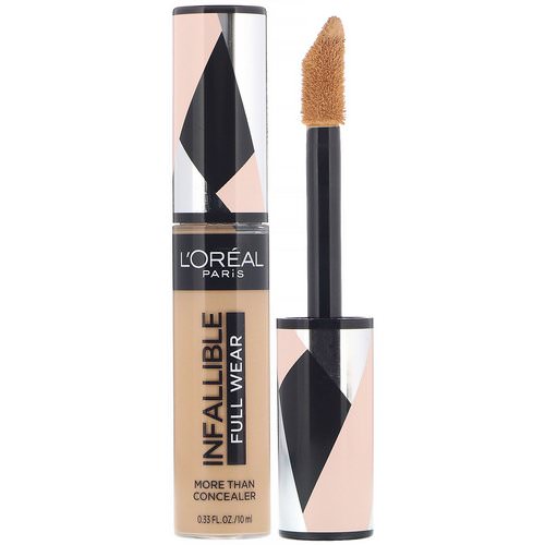 L'Oreal, Infallible Full Wear More Than Concealer, 385 Amber, 0.33 fl oz (10 ml) Review