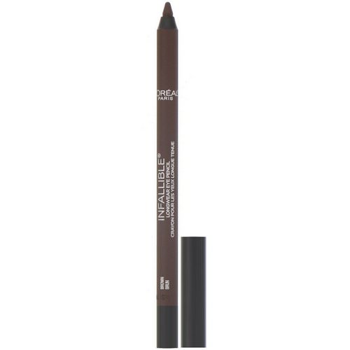 L'Oreal, Infallible Pro-Last Waterproof Pencil Eyeliner, 940 Brown, 0.042 fl oz (1.2 g) Review