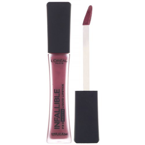 L'Oreal, Infallible Pro-Matte Liquid Lipstick, 362 Plum Bum, .21 fl oz (6.3 ml) Review