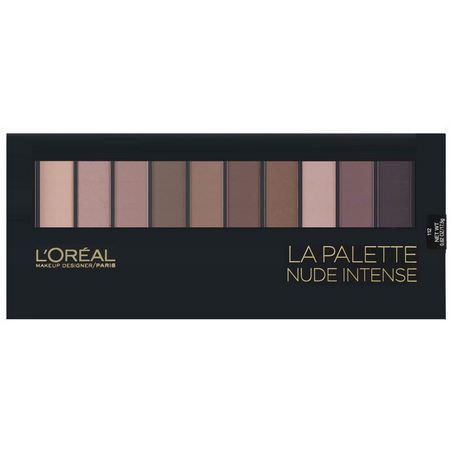 化妝禮品, 眼影: L'Oreal, La Palette, 112 Nude Intense, 0.62 oz (17.5 g)