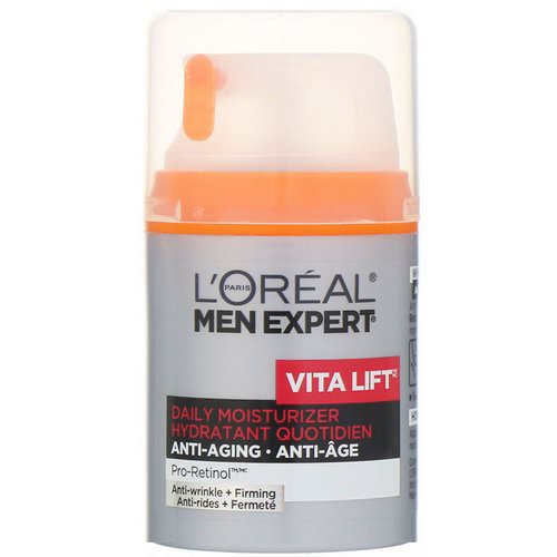 L'Oreal, Men Expert, Vita Lift, Daily Moisturizer, Anti-Wrinkle & Firming, 1.6 fl oz (48 ml) Review