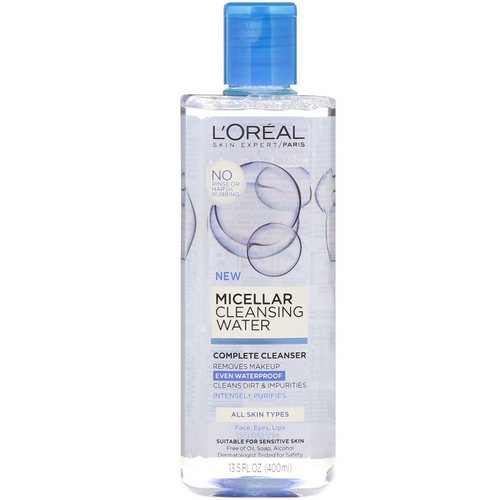 L'Oreal, Micellar Cleansing Water, All Skin Types, 13.5 fl oz (400 ml) Review