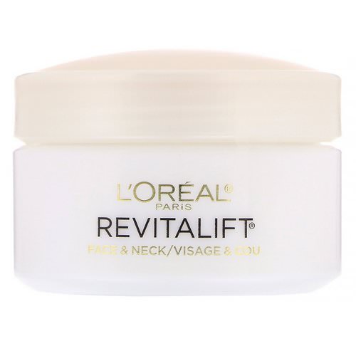 L'Oreal, Revitalift Anti-Wrinkle + Firming, Face & Neck Moisturizer, 1.7 oz (48 g) Review