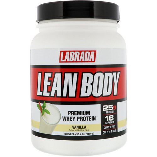 Labrada Nutrition, Lean Body, Premium Whey Protein, Vanilla, 1.5 lbs (680 g) Review