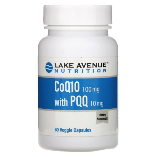 Lake Avenue Nutrition, CoQ10 with PQQ, 100 mg, 60 Veggie Capsules Review