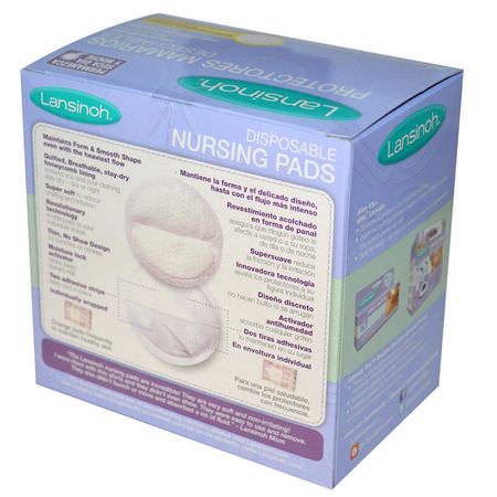 產婦護理墊: Lansinoh, Disposable Nursing Pads, 36 Individually Wrapped Pads