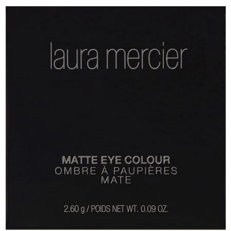 眼影, 眼睛: Laura Mercier, Matte Eye Colour, Black Plum, 0.09 oz (2.60 g)