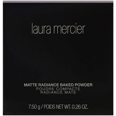 輪廓筆, 臉部: Laura Mercier, Matte Radiance Baked Powder, Highlight-01, 0.26 oz (7.50 g)
