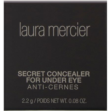 遮瑕膏, 臉部: Laura Mercier, Secret Concealer, 1 Light Intensity With Pink Undertones, 0.08 oz (2.2 g)