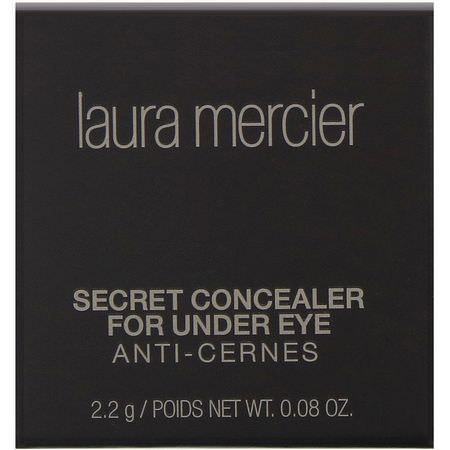 遮瑕膏, 臉部: Laura Mercier, Secret Concealer, 5 Deep Complexions With Cool Skin Tones, 0.08 oz (2.2 g)