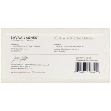 Lavaa Lashes Eyelashes - 睫毛, 眼睛, 化妝