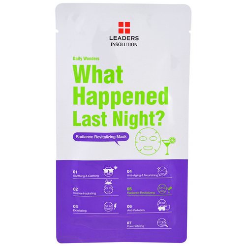 Leaders, Insolution, Daily Wonders, What Happened Last Night, 1 Mask Review