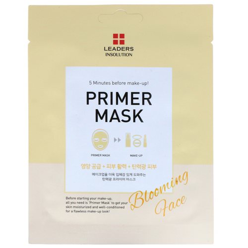 Leaders, Primer Mask, Blooming Face, 1 Mask, 0.84 fl oz (25 ml) Review