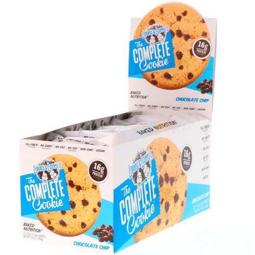 Lenny & Larry's, The Complete Cookie, Chocolate Chip, 12 Cookies, 4 oz (113 g) Each Review