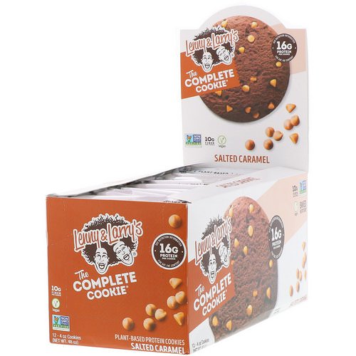 Lenny & Larry's, The Complete Cookie, Salted Caramel, 12 Cookies, 4 oz (113 g) Each Review