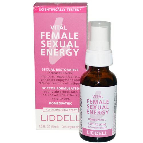 Liddell, Vital, Female Sexual Energy, Fast Acting Oral Spray, 1.0 fl oz (30 ml) Review