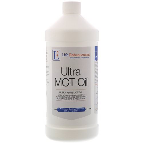 Life Enhancement, Utra Pure MCT Oil, 32 fl oz(0.95L) Review