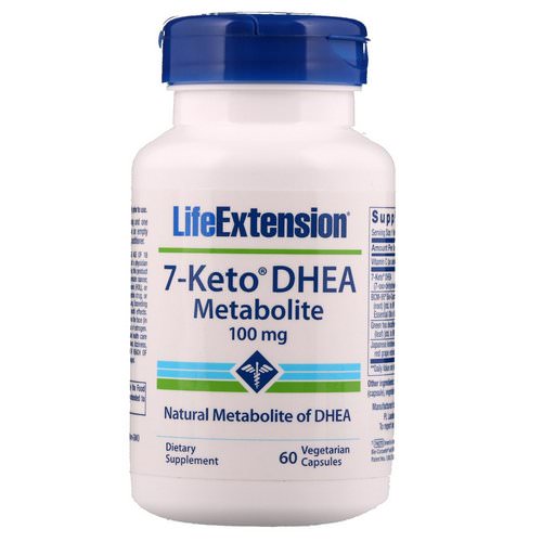 Life Extension, 7-Keto DHEA, Metabolite, 100 mg, 60 Vegetarian Capsules Review