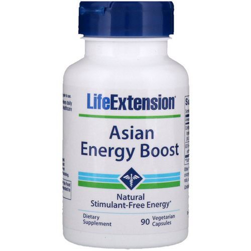 Life Extension, Asian Energy Boost, 90 Vegetarian Capsules Review