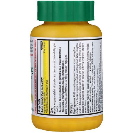 止痛, 急救: Life Extension, Aspirin, Low Dose Safety Coated, 81 mg, 300 Enteric Coated Tablets