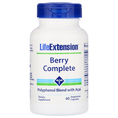 Life Extension, Berry Complete, 60 Vegetarian Capsules Review