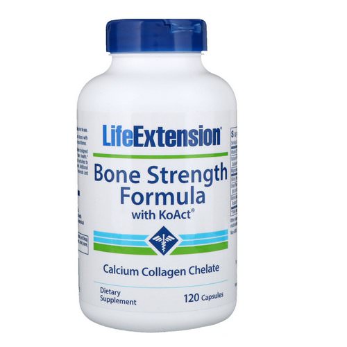 Life Extension, Bone Strength Formula with KoAct, 120 Capsules Review
