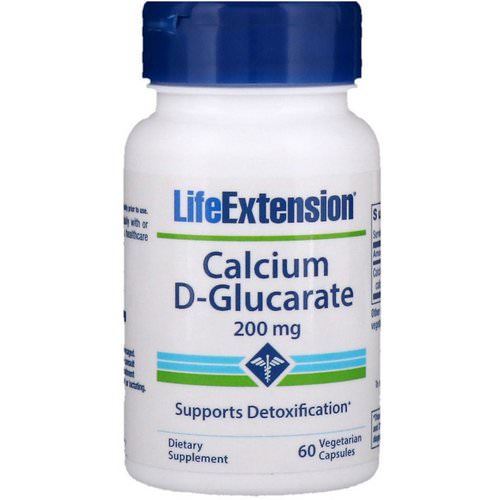 Life Extension, Calcium D-Glucarate, 200 mg, 60 Vegetable Capsules Review