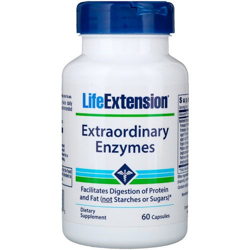 Life Extension, Extraordinary Enzymes, 60 Capsules Review