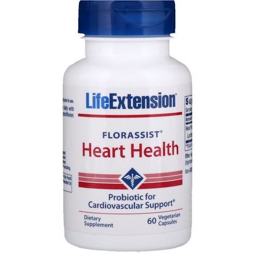 Life Extension, Florassist Heart Health, 60 Vegetarian Capsules Review